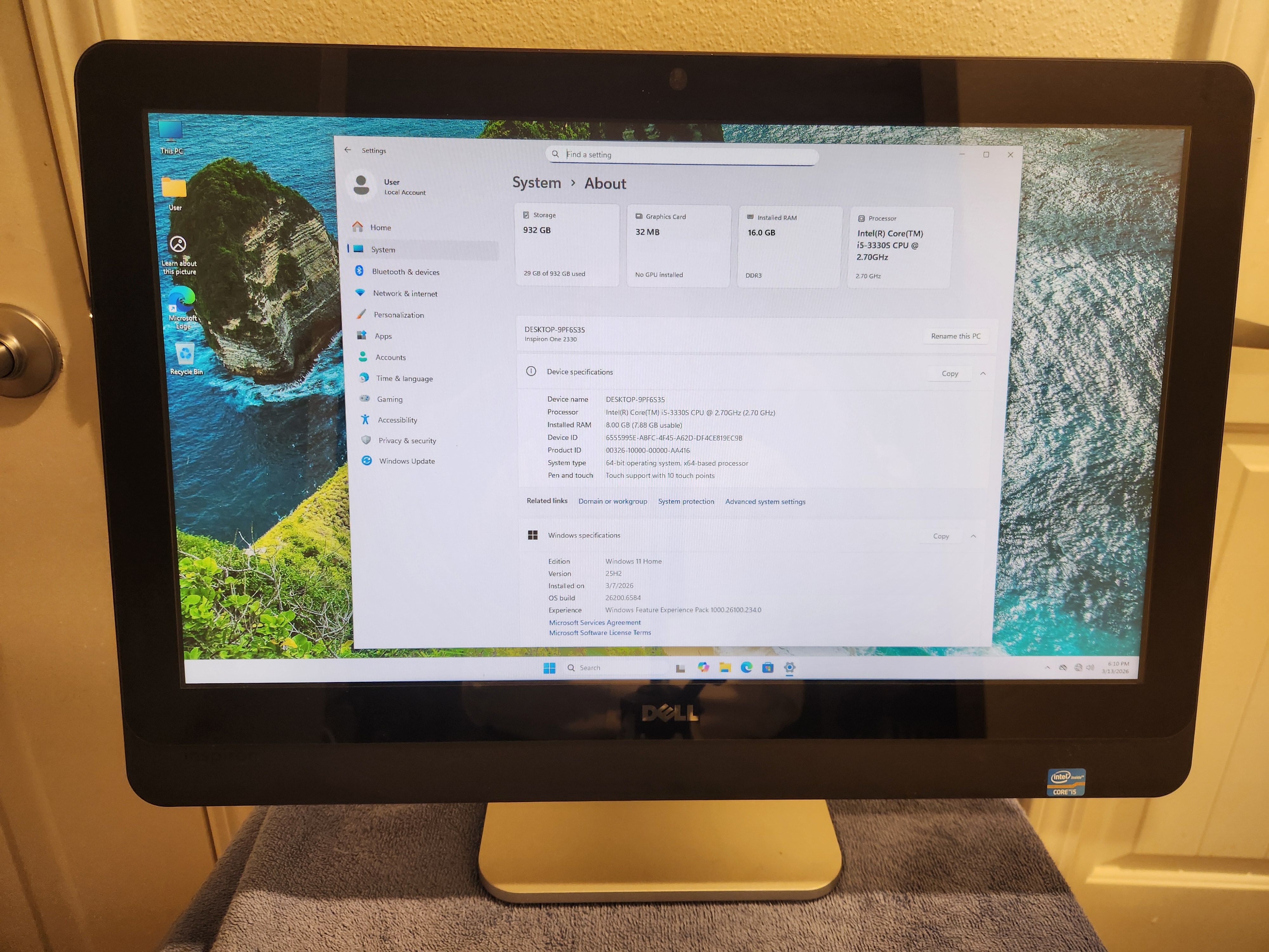 A+ Restored and upgraded modern PC
