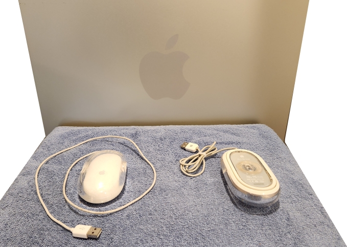 Apple Mighty Mouse via ebay auction