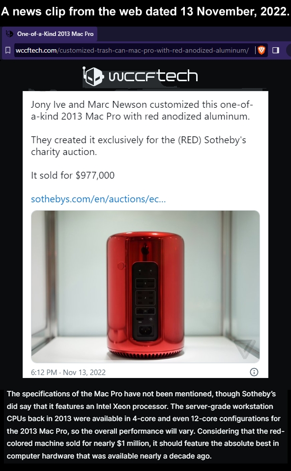 A One-of-a-Kind Mac Pro